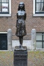 Anne Frank Statue in Amsterdam