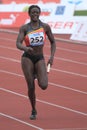 Anne Zagre - belgian sprinter Royalty Free Stock Photo