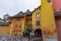 Scenic view of the beautiful historic buildings in the old town of Annecy, France Royalty Free Stock Photo