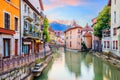 Annecy, Haute Savoie, France. Royalty Free Stock Photo