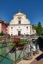 Annecy Haute Savoie France. Saint Francis de Sales church