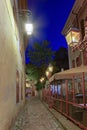 Annecy old city street, France, HDR Royalty Free Stock Photo