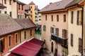 Annecy Old Town from Palace I`lle View Royalty Free Stock Photo