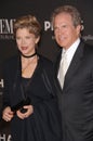Annette Bening,Warren Beatty Royalty Free Stock Photo