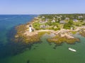 Annisquam Harbor Lighthouse, Cape Ann, MA, USA Royalty Free Stock Photo