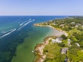 Annisquam Harbor Lighthouse, Cape Ann, MA, USA Royalty Free Stock Photo