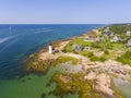 Annisquam Harbor Lighthouse, Cape Ann, MA, USA Royalty Free Stock Photo