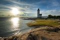 Annisquam lighthouse Royalty Free Stock Photo