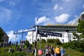 Pegelturm at the St. Pauli-Landungsbrucken - Hafengeburtstag