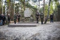 Anniversary of the first military training the Polish military o