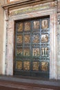 An anniversary gate,opens time in 25 years.Vatican Royalty Free Stock Photo