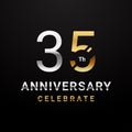 Anniversary Luxury Number Vector Design Collection