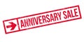 Anniversary Sale rubber stamp