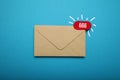 Announcement, communication chat. Deliver email correspondence