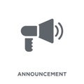 Announcement icon from Communication collection.