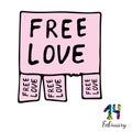 announcing free love