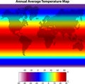 Annual Average Temperature Map