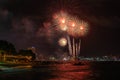 Annual beautiful fireworks festival