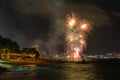 Annual beautiful fireworks festival