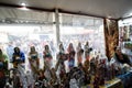 Annual celebration of the devotees of the cult of Santa Muerte in the notorious Tepito neighborhood in Mexico City