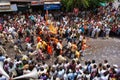 Annual chariot festival Raathyatra, Ahmedabad, India.