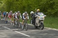 the annual classic bicycle race around the Henninger turm takes place in best weather conditions