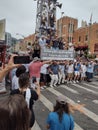 Feast Of Our Lady Of Mount Carmel, Lifting The Giglio, Brooklyn, NY, USA