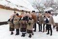 Romanian winter festival in Maramures