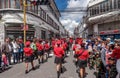 Annual festivity for el dia del mar in Sucre, Bolivia Royalty Free Stock Photo