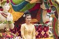 annual flower festival parade in Chiang Mai, Thailand