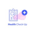 Annual health check up, cardiovascular examination, preventive medical program