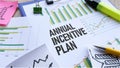 Annual Incentive Plan AIP is shown using the text Royalty Free Stock Photo