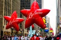 The annual Macy`s Thanksgiving Day parade along Avenue of Americas