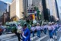 Annual Macy\'s Thanksgiving Parade on 6th Avenue. Alex Smith and Amanda Shaw