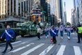 Annual Macy\'s Thanksgiving Parade on 6th Avenue. Alex Smith and Amanda Shaw