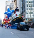 Annual Macy\'s Thanksgiving Parade on 6th Avenue. Mickey Mouse. Disney Land