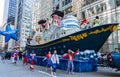 Annual Macy\'s Thanksgiving Parade on 6th Avenue. Mickey Mouse