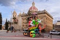 Annual Mardi Gras Mardi Gras Grand parade on the Maltese street of allegorical floats during carnival celebration