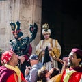 Annual medieval market in Orihuela. Spain