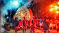 The annual Padayani festival at Sree Bhagavathikunnu Devi Temple at Elanthoor, takes place in the Malayalam month of Kumbham.