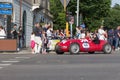 The annual rally of vintage cars Mille Miglia in Brescia, Lombardy, Italy Royalty Free Stock Photo