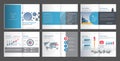 Annual Report, Company Profile, Agency Brochure, Multipurpose presentation template. Royalty Free Stock Photo