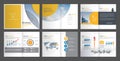 Annual Report, Company Profile, Agency Brochure, Multipurpose presentation template. Royalty Free Stock Photo