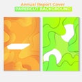 Annual Report Modern design Papercut background abstract Vector.Used design presentations,