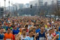 The annual 37th Berlin Half Marathon Royalty Free Stock Photo