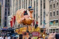 Annual Thanksgiving Macys parade with Turkey character