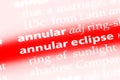 annulareclipse Royalty Free Stock Photo