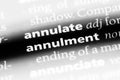 annulment