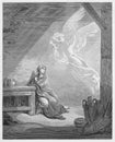 The Annunciation by angel Gabriel