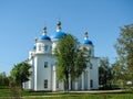 Annunciation Cathedral in the Russian town of Meshchovsk Kaluga region. Royalty Free Stock Photo